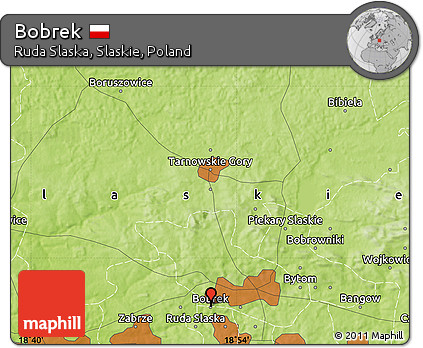 Physical Map of Bobrek