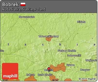 Physical Map of Bobrek