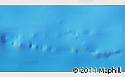 Shaded Relief 3D Map of the area around 50° 31' 50" N, 23° 43' 30" W