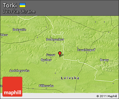 Physical 3D Map of Torki
