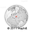 Outline Map of the Area around 50° 31' 50" N, 38° 19' 30" E, rectangular outline