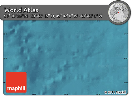 Satellite Map of the Area around 50° 31' 50" N, 49° 13' 30" W
