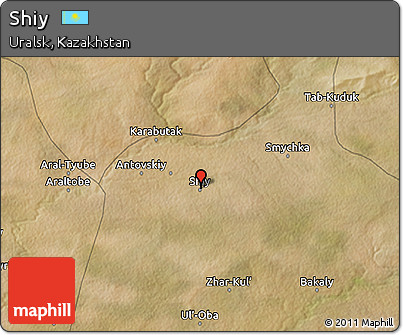 Satellite 3D Map of Shiy