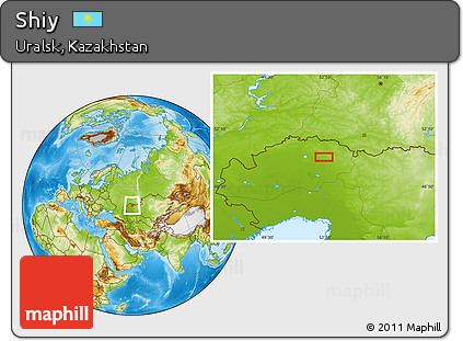 Physical Location Map of Shiy