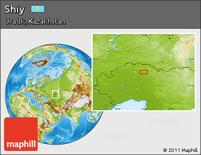 Physical Location Map of Shiy