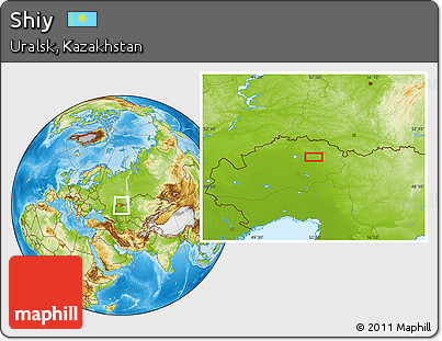 Physical Location Map of Shiy