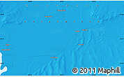 Political Map of the area around 50° 31' 50" N, 64° 40' 30" E