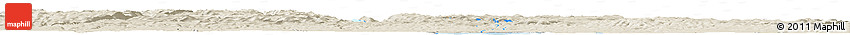Shaded Relief Horizon Map of the Area around 50° 31' 50" N, 64° 31' 30" W Shaded Relief Horizon Map of the Area around 50° 31' 50" N, 64° 31' 30" W