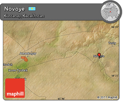 Satellite Map of Novoye