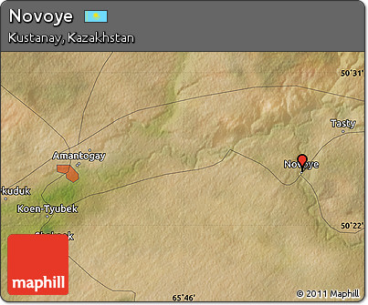 Satellite Map of Novoye