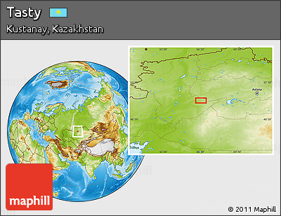 Physical Location Map of Tasty