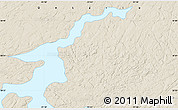 Shaded Relief Map of the area around 50° 31' 50" N, 91° 43' 29" W