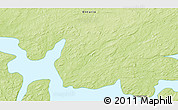Physical 3D Map of the area around 50° 31' 50" N, 92° 34' 29" W