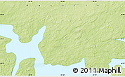 Physical Map of the area around 50° 31' 50" N, 92° 34' 29" W