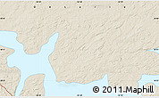 Shaded Relief Map of the area around 50° 31' 50" N, 92° 34' 29" W