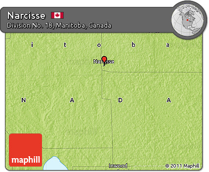 Physical Map of Narcisse