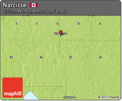 Physical Map of Narcisse