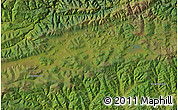 Satellite Map of the area around 50° 55' 47" N, 104° 37' 30" E