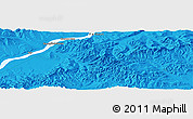 Political Panoramic Map of the area around 50° 55' 47" N, 138° 37' 30" E