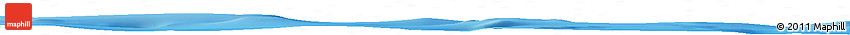 Shaded Relief Horizon Map of the Area around 50° 55' 47" N, 28° 49' 30" W