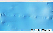 Shaded Relief 3D Map of the area around 50° 55' 47" N, 30° 31' 29" W