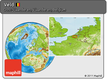 Physical Location Map of Veld