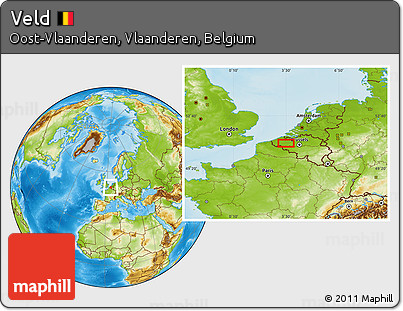Physical Location Map of Veld