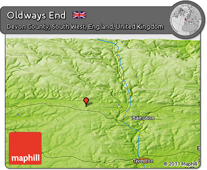 Physical 3D Map of Oldways End