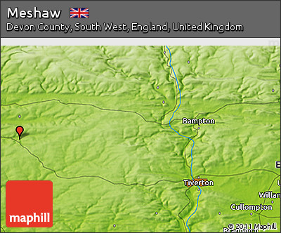 Physical 3D Map of Meshaw