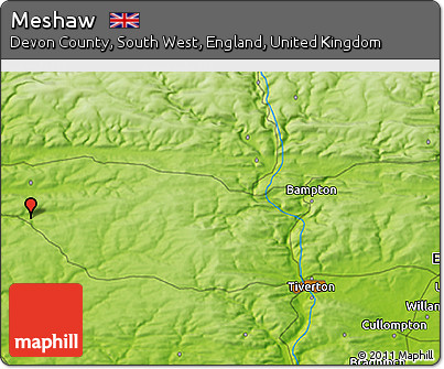 Physical 3D Map of Meshaw