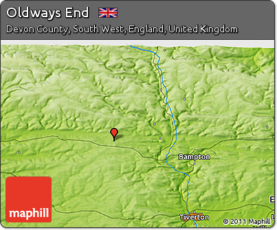 Physical 3D Map of Oldways End