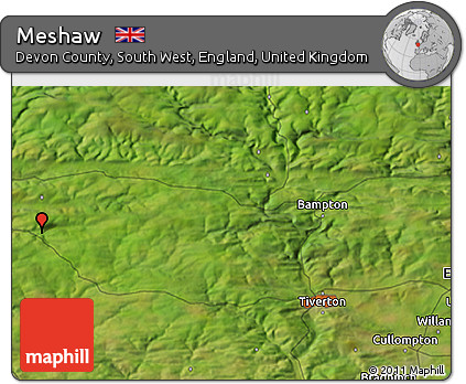 Satellite 3D Map of Meshaw