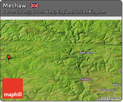 Satellite 3D Map of Meshaw