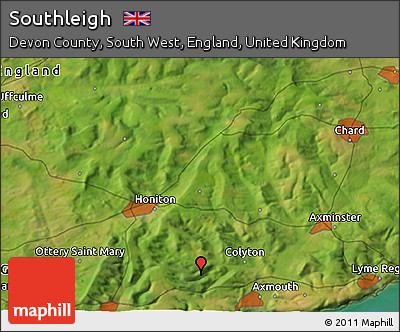 Satellite 3D Map of Southleigh