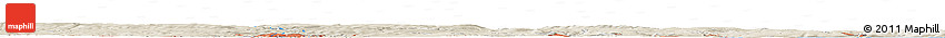 Shaded Relief Horizon Map of the Area around 50° 55' 47" N, 3° 19' 30" W