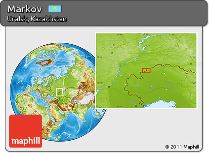 Physical Location Map of Markov