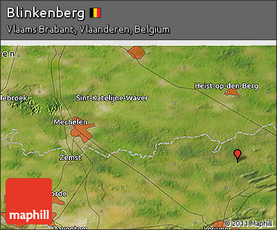 Satellite 3D Map of Blinkenberg