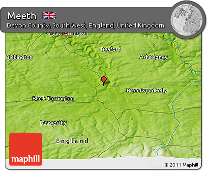 Physical 3D Map of Meeth