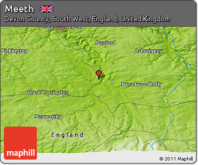 Physical 3D Map of Meeth