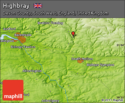 Physical Map of Highbray