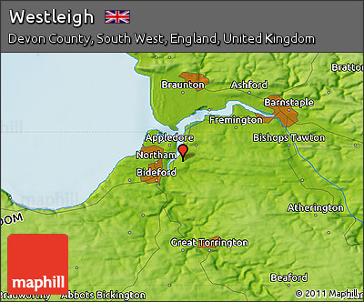 Physical Map of Westleigh