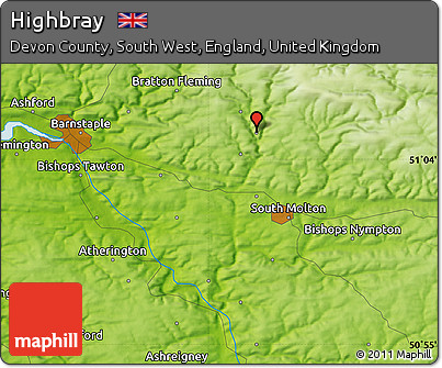 Physical Map of Highbray