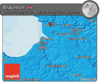 Political Map of Braunton