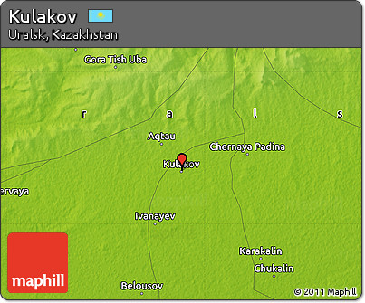 Physical Map of Kulakov