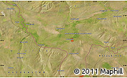 Satellite Map of the area around 50° 55' 47" N, 54° 28' 30" E