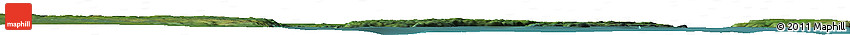Satellite Horizon Map of Englee
