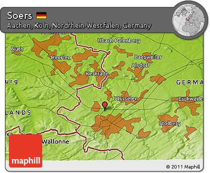 Physical 3D Map of Soers