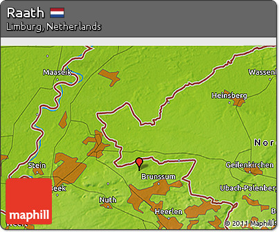 Physical 3D Map of Raath