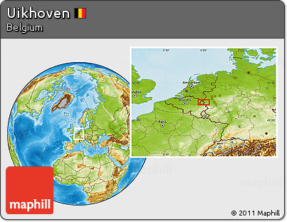 Physical Location Map of Uikhoven