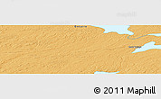 Political Panoramic Map of the area around 50° 55' 47" N, 91° 43' 29" W